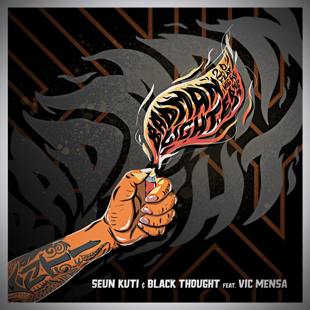 Seun Kuti and Vic Mensa release Badman Lighter via 360 MAGAZINE.