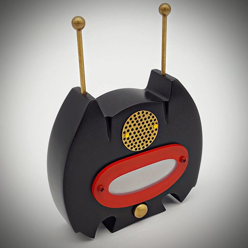 Paragon FX Group replica of batman's bat radio via 360 MAGAZINE.