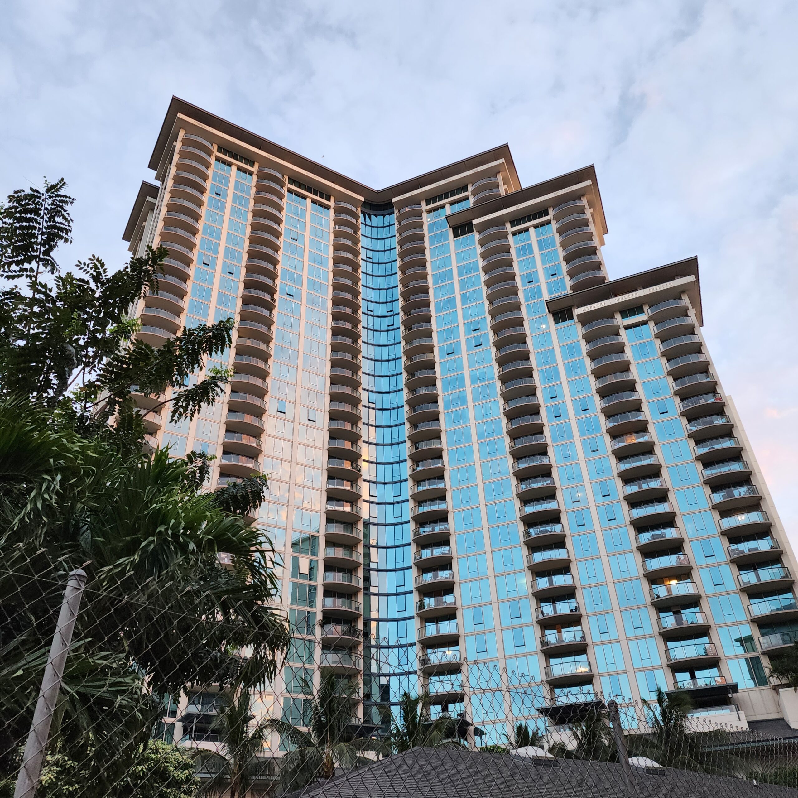 Residential building in Honolulu, Hawaii shot by Vaughn Lowery.