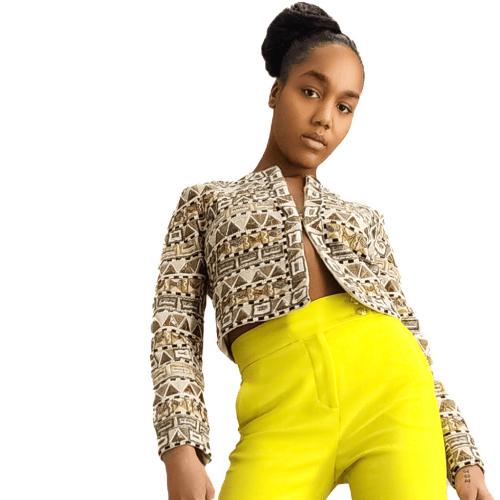 Shop iconic fashion looks and accessories worn by new face Kaden Olivier, captured by Vaughn Lowery for 360 MAGAZINE.