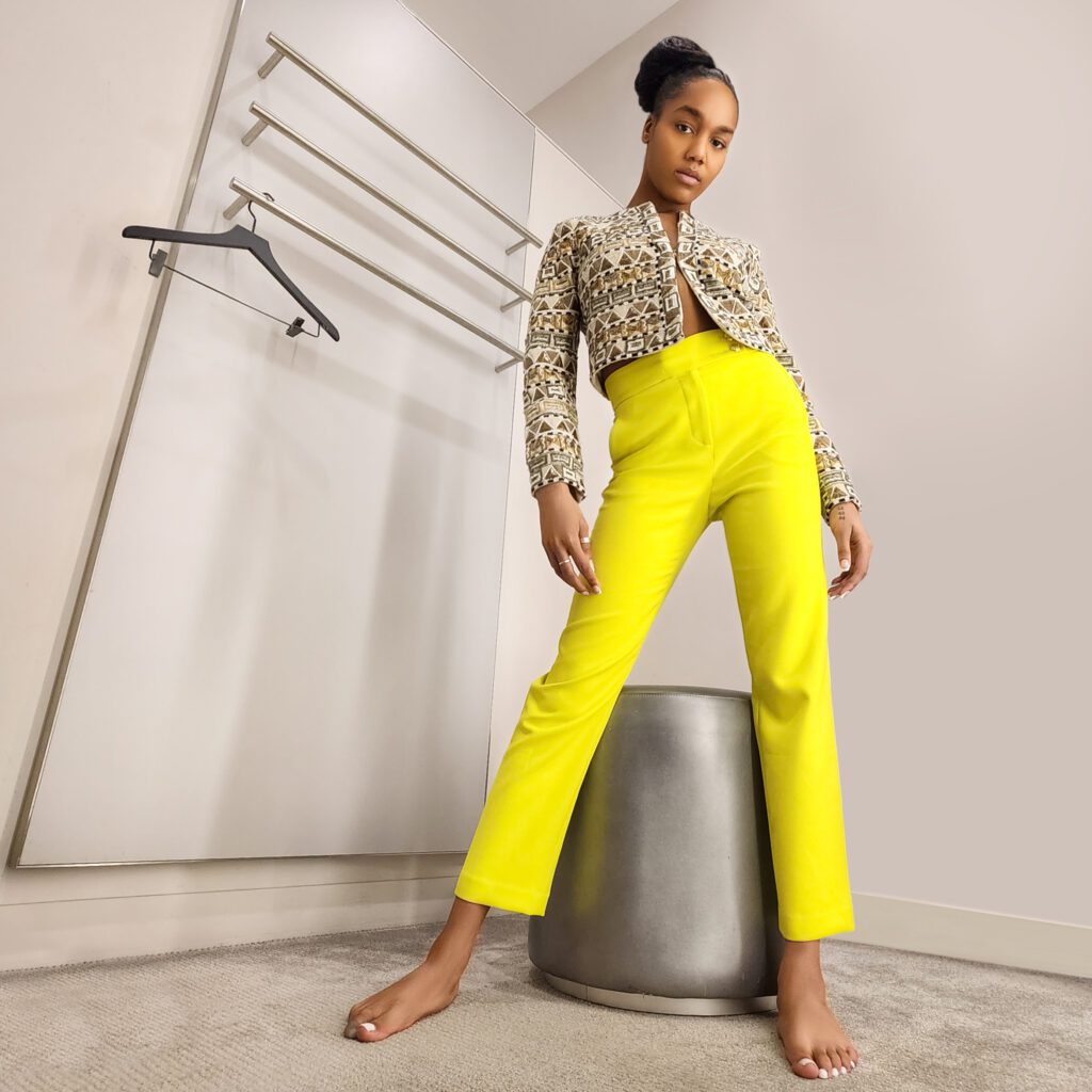 Model Kaden Olivier inside 360 MAGAZINE shot by Vaughn Lowery.