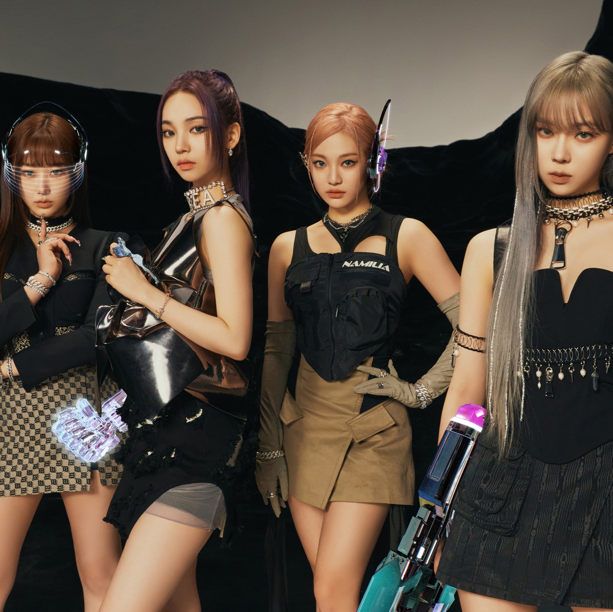 K-Pop girl group aespa releases My World album via 360 Magazine.