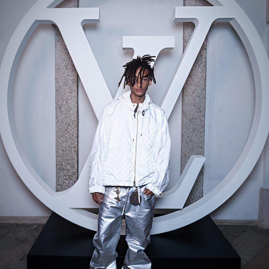 Jaden Smith attends Louis Vuitton 2024 via 360 MAGAZINE.