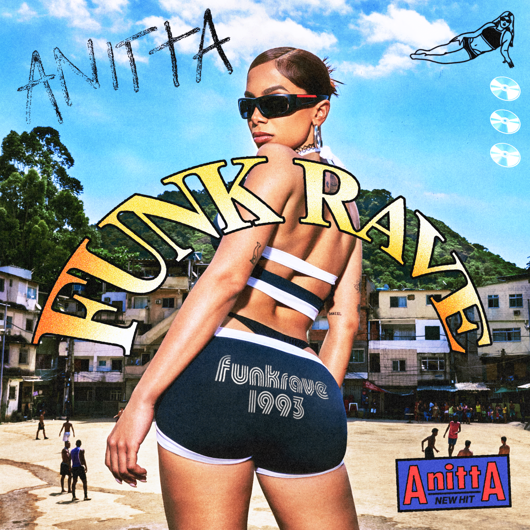 Anitta releases funk rave via 360 magazine.