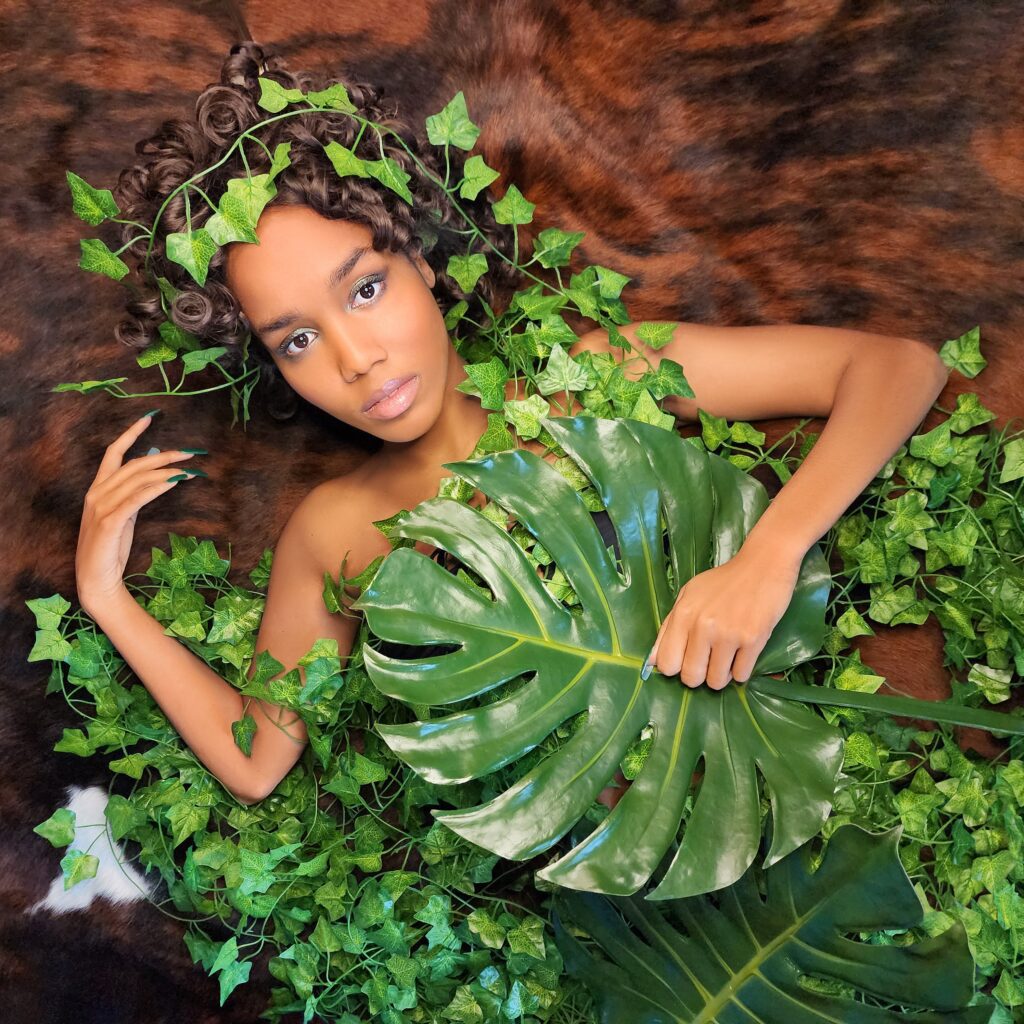 Model Kaden Olivier shot by fashion photographer Vaughn Lowery at the Bodega studio in the Bronx via 360 MAGAZINE.