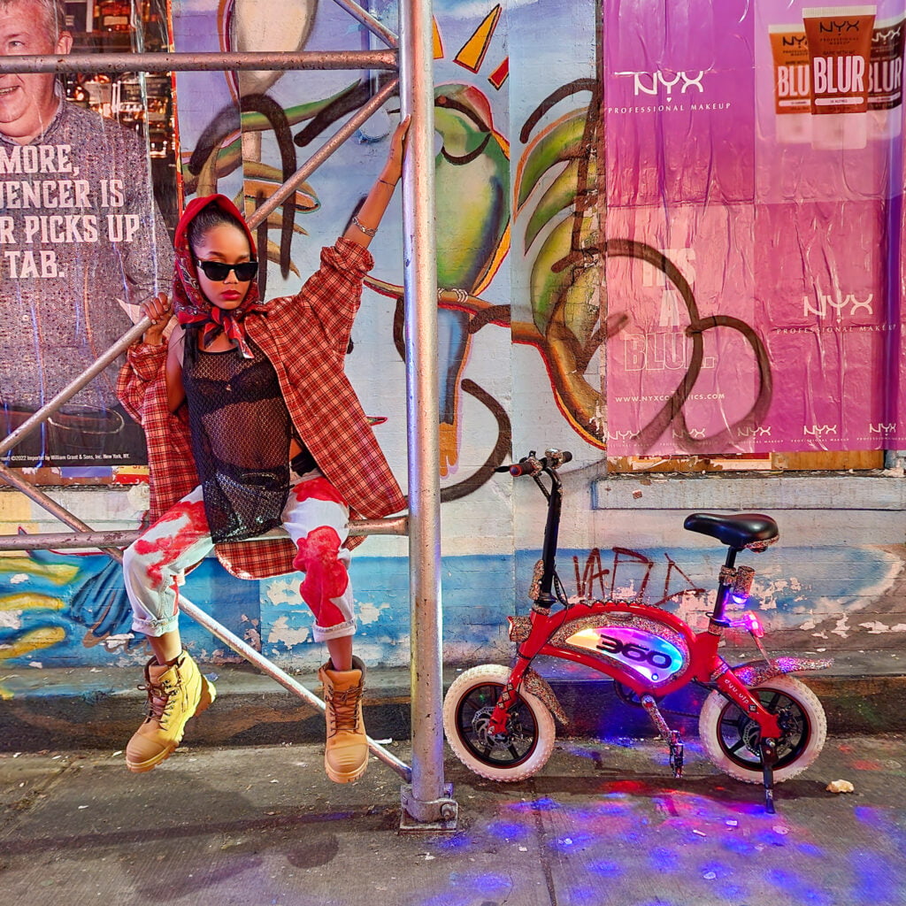 Fashion Model Kaden Olivier captured at Civilian Hotel by photographer Vaughn Lowery for 360 MAGAZINE.