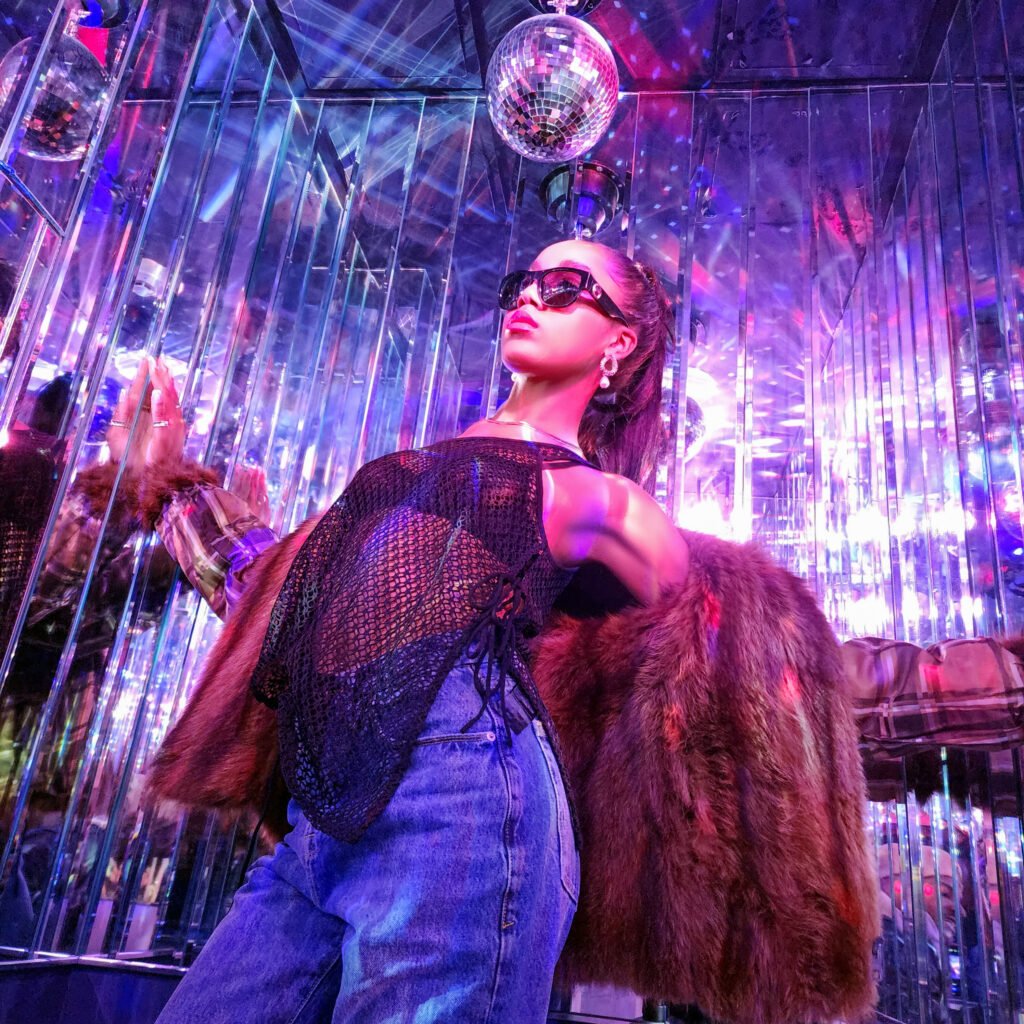 Fashion Model Kaden Olivier captured at Civilian Hotel by photographer Vaughn Lowery for 360 MAGAZINE.