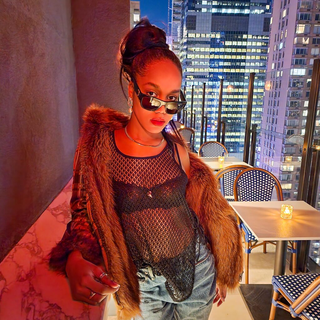 Fashion Model Kaden Olivier captured at Civilian Hotel by photographer Vaughn Lowery for 360 MAGAZINE.