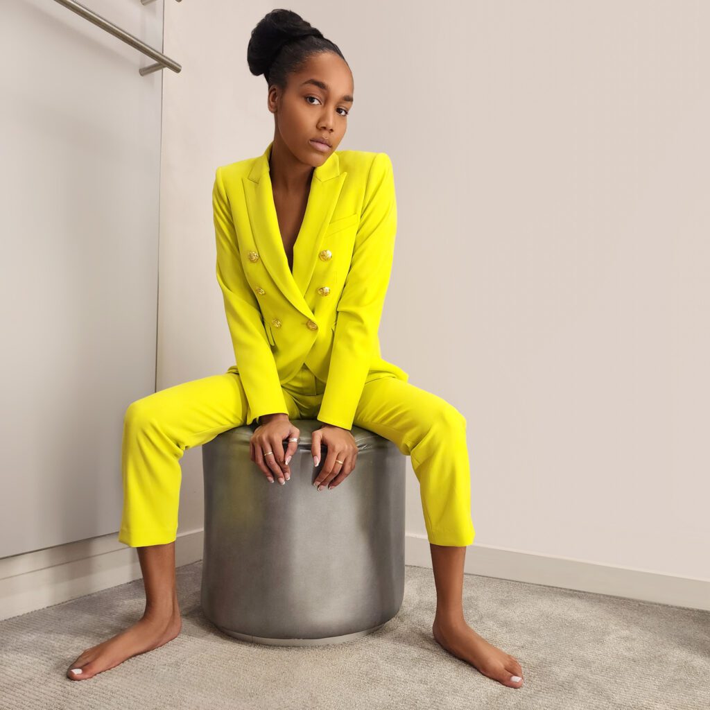 Fashion Model Kaden Olivier captured at Civilian Hotel by photographer Vaughn Lowery for 360 MAGAZINE.