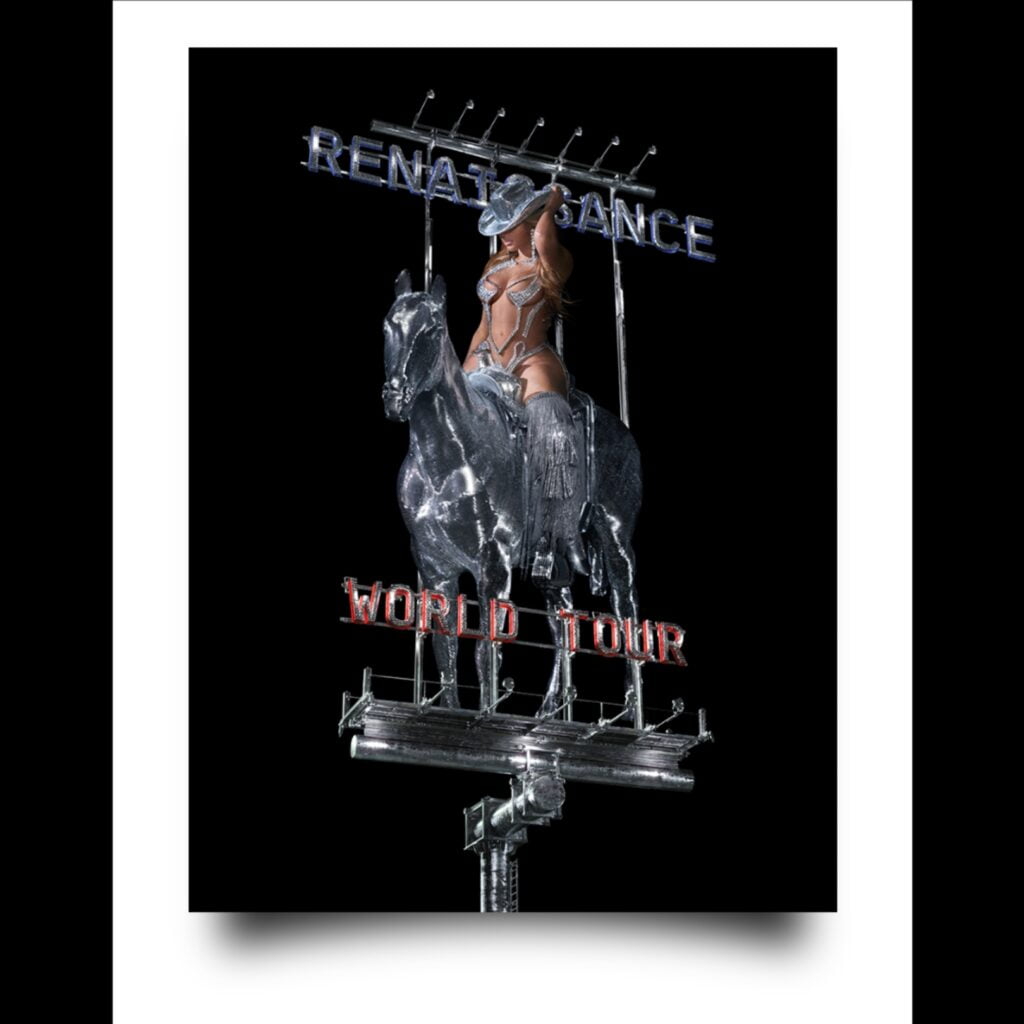 Amazon Music and Beyoncé Renaissance World Tour merchandise announcement via 360 MAGAZINE.