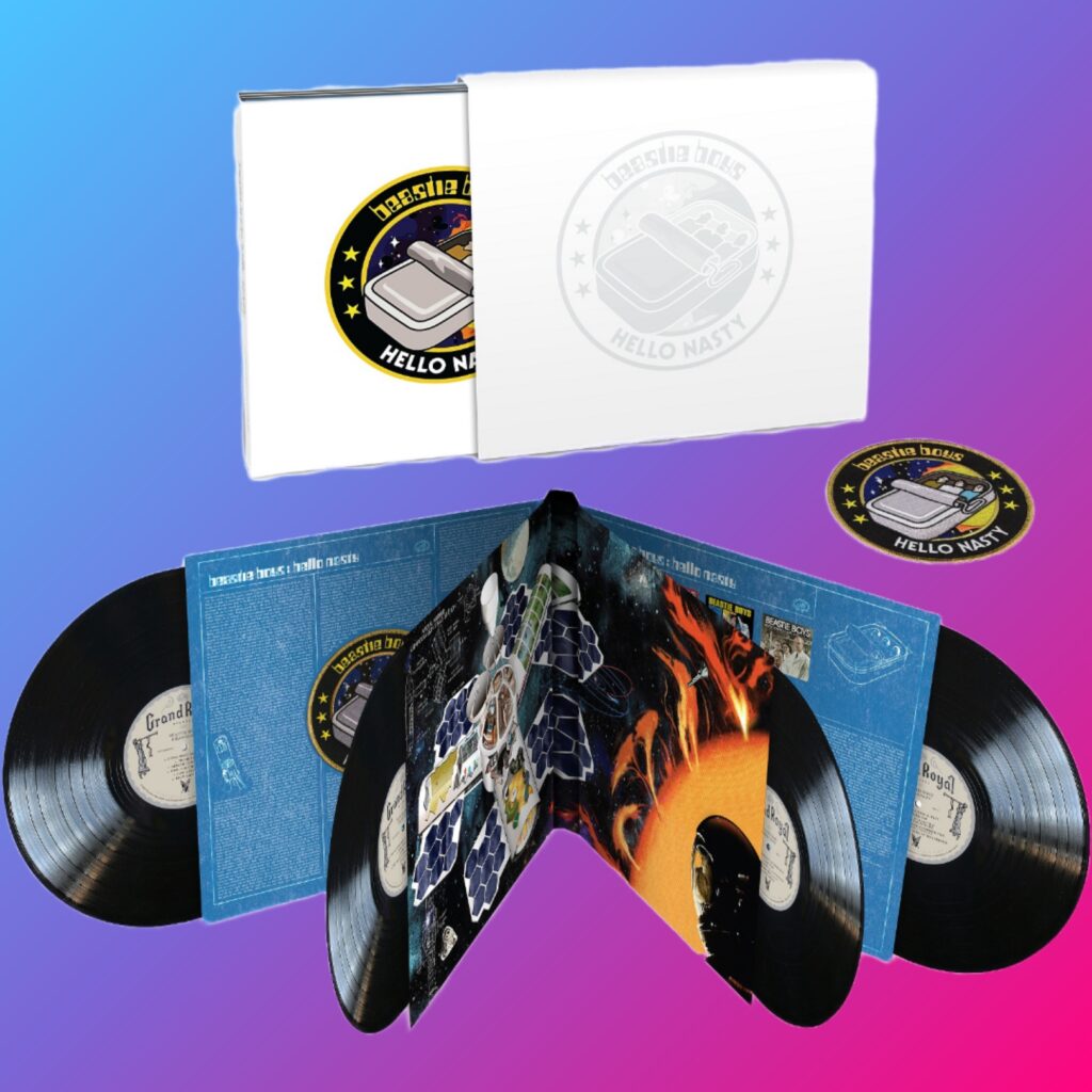 Beastie Boys' new vinyl set Hello Nasty via 360 MAGAZINE.