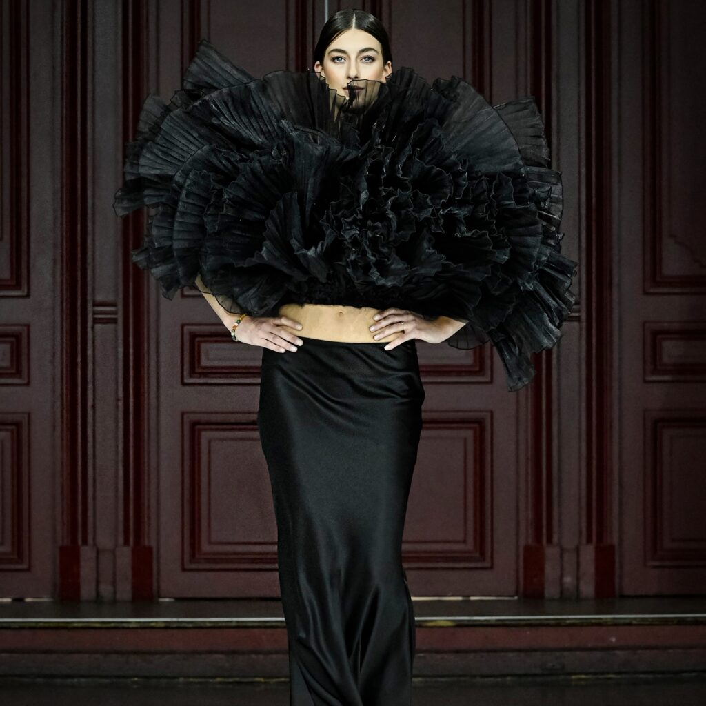 Juana Martin FW23-24 PARIS COUTURE FASHION WEEK via 360 MAGAZINE.
