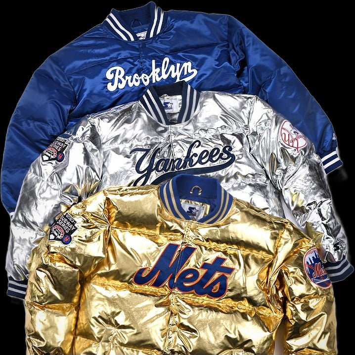 Starter and MLB iconic Bronx puffer jacket collaboration via 360 MAGAZINE.