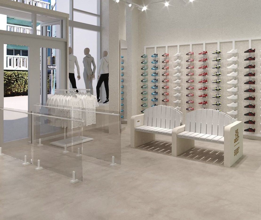 Photo of store that is being opened by DJ Khaled and Snipes!