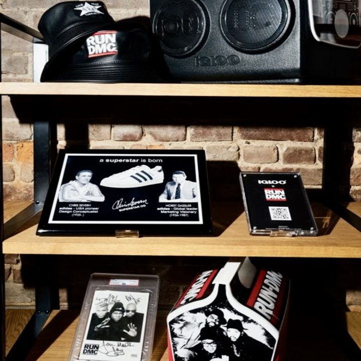 RUN DMC is having a pop-up and selling merchandise to honor the achievements of the group.