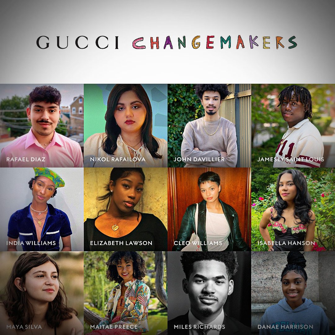Gucci Changemakers via 360 MAGAZINE.