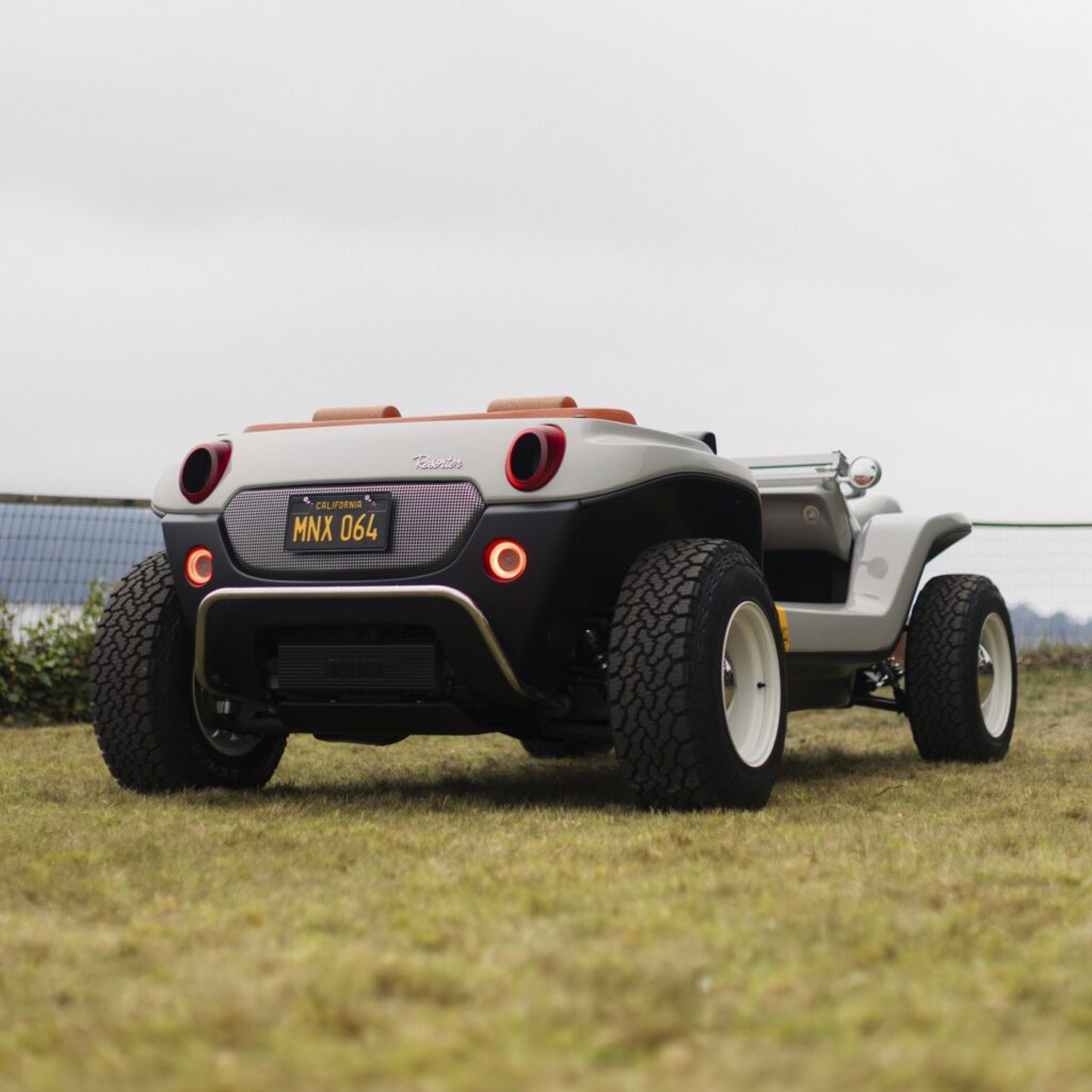 Freeman Thomas, CEO, CCO, Meyers Manx in Pebble Beach via 360 MAGAZINE.