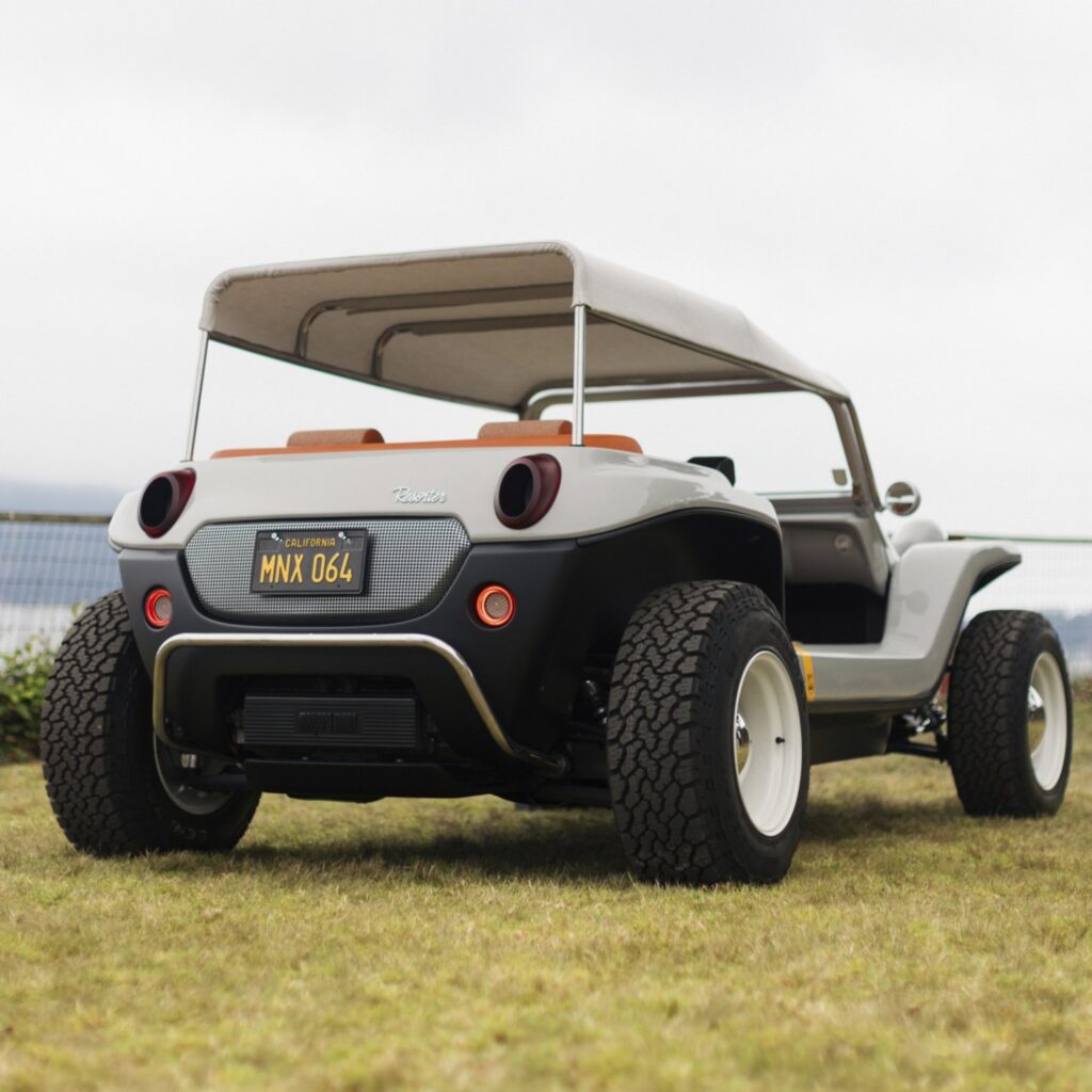 Freeman Thomas, CEO, CCO, Meyers Manx in Pebble Beach via 360 MAGAZINE.