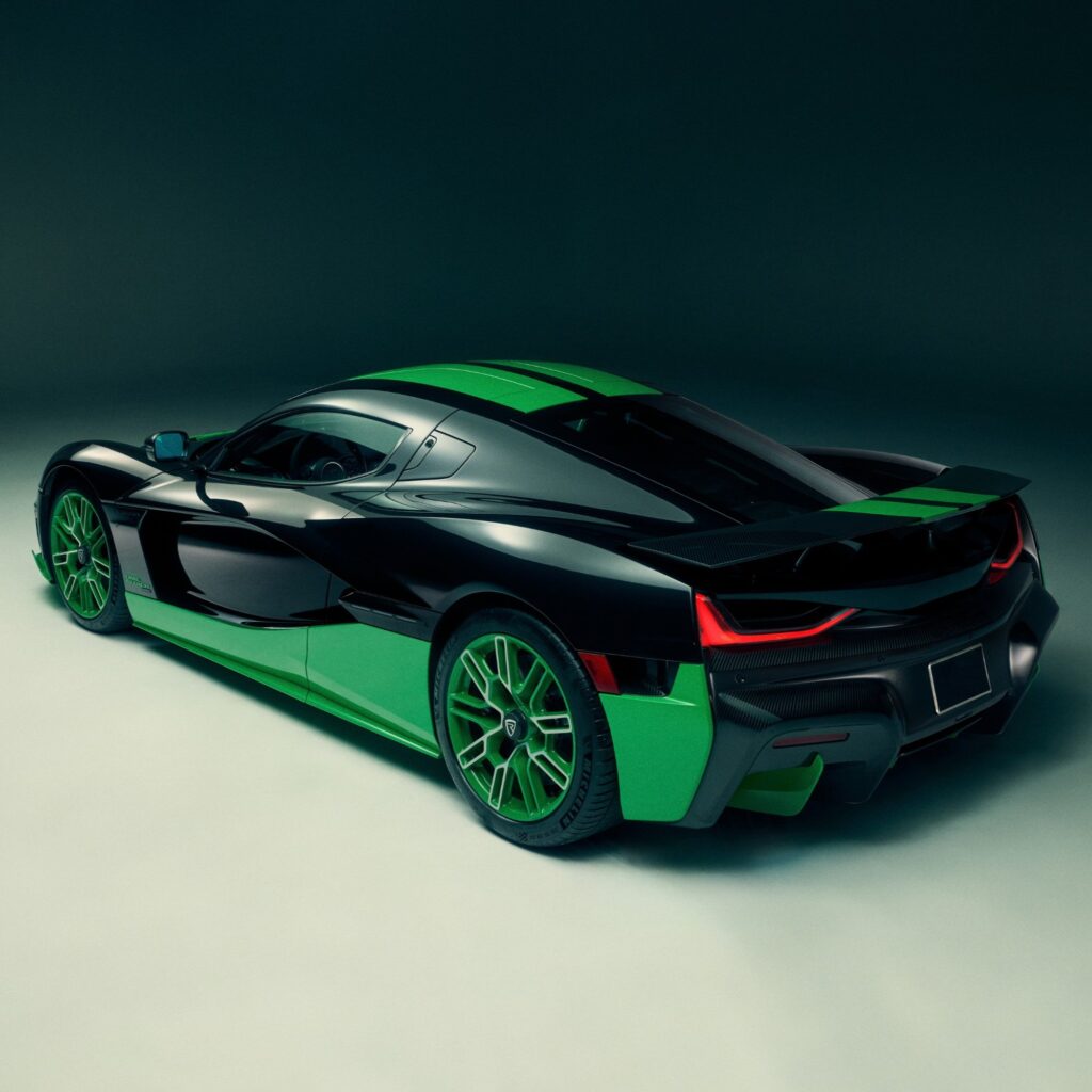 Rimac Nevera unveiled at The Quail via 360 MAGAZINE.