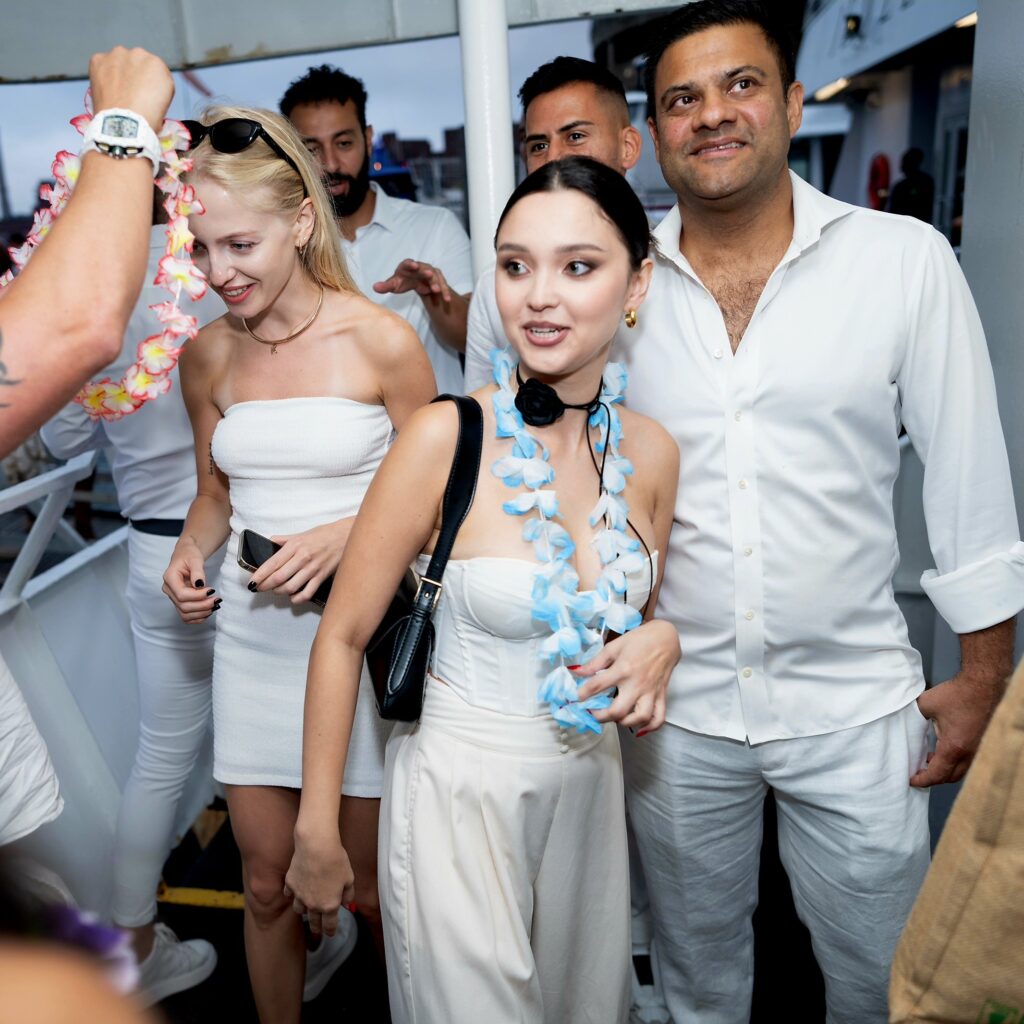 Jon Harari All-White Party in NYC via 360 MAGAZINE.