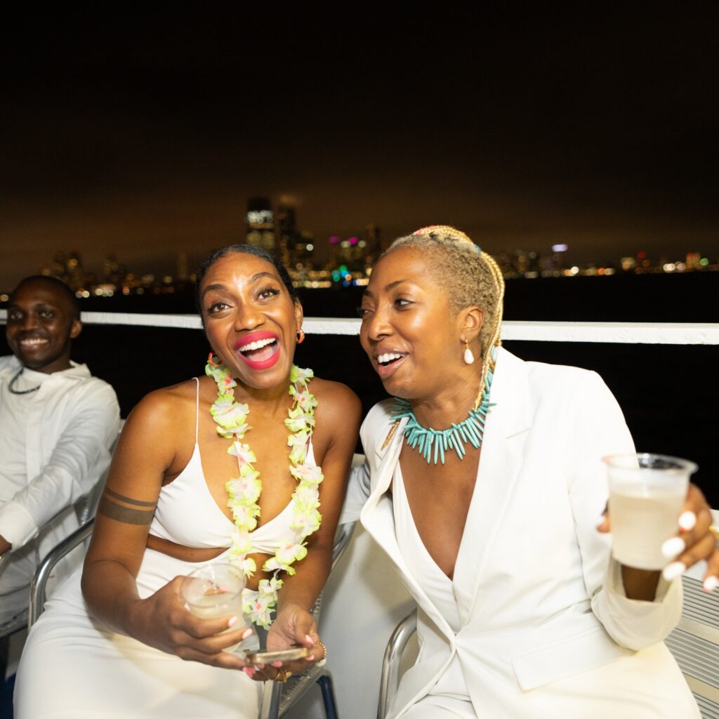 Jon Harari All-White Party in NYC via 360 MAGAZINE.