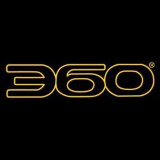 360 MAGAZINE favcon logo. 360® is a registered trademark.