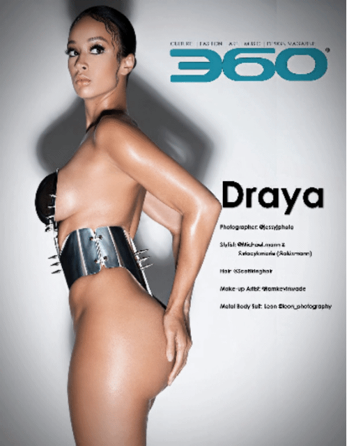 ICYMI: Draya Michele broke the internet with this cover styled by the late Michael Mann. Shot: @JessyJPhoto MUA: @IamKevinWade Suit: @leon_phototography via 360 Magazine.