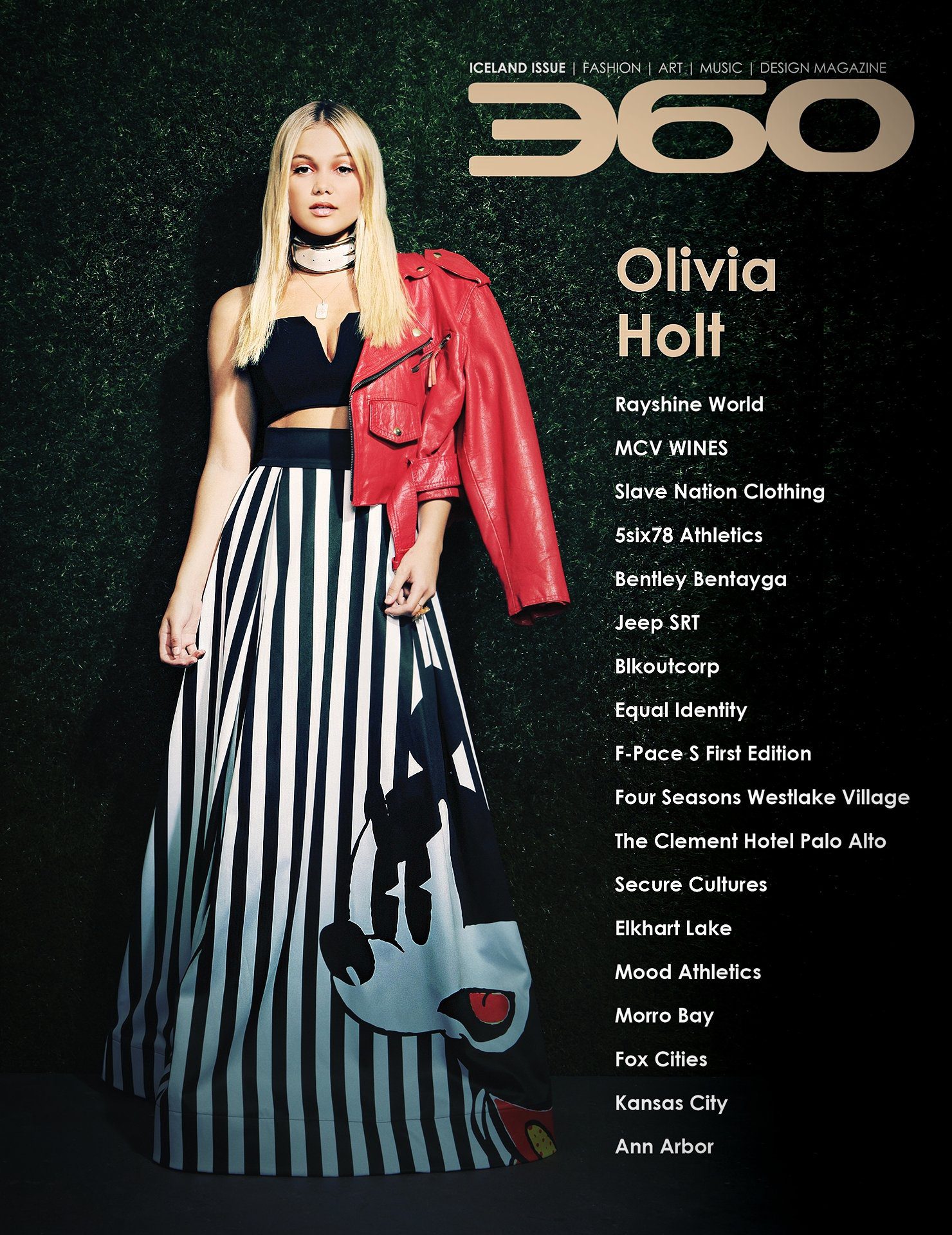 Olivia Holt via 360 MAGAZINE.