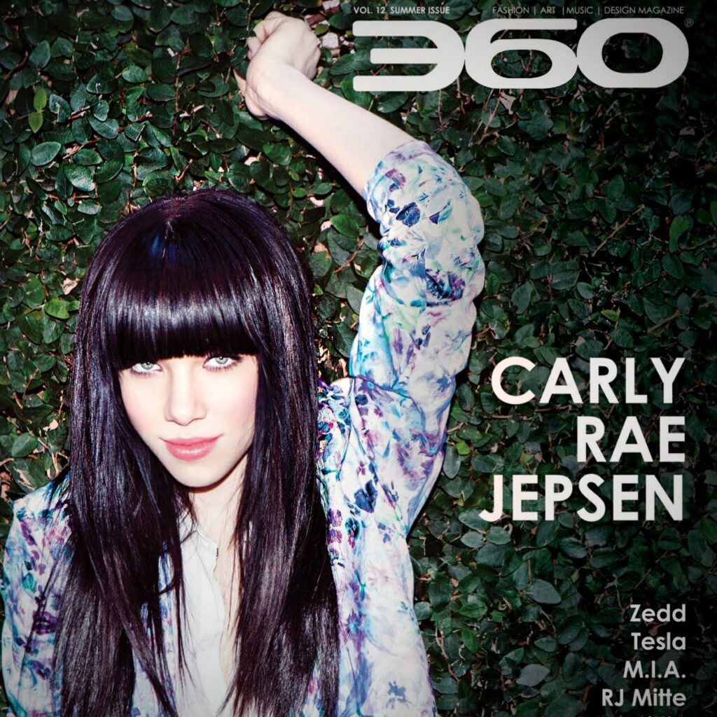 CARLY RAE JEPSEN VIA 360 MAGAZINE at New York Fashion Week.