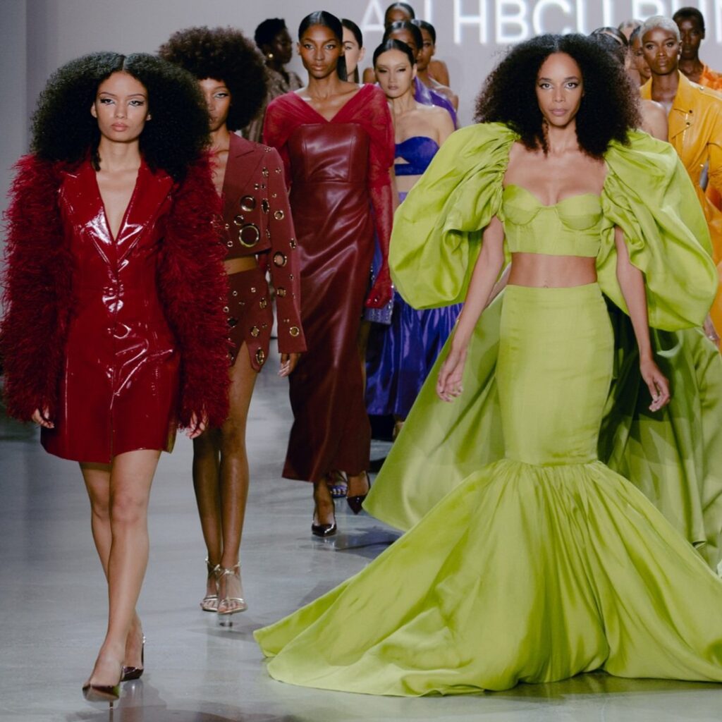 The BRAND Label duo Shaq and Nola via HBCU × IMG presentation via 360 MAGAZINE.