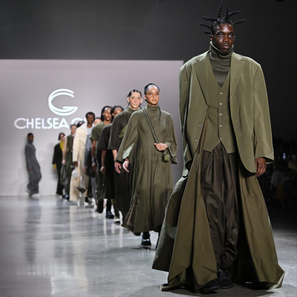 Chelsea Grays presentation fueled by UPS and IMG for NYFW via 360 MAGAZINE.