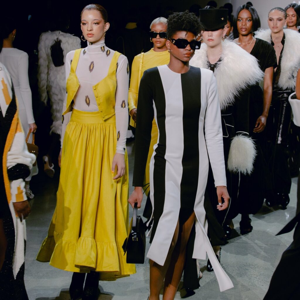 Undra Celeste New York Fashion show fueled by IMG and UPS during New York Fashion Week via 360 MAGAZINE.