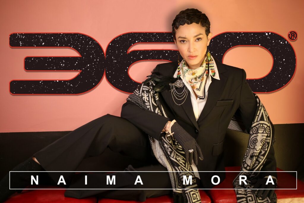 Naima Mora for 360 MAGAZINE NFIF New York Fashion Week cover photographed by Vaughn Lowery.