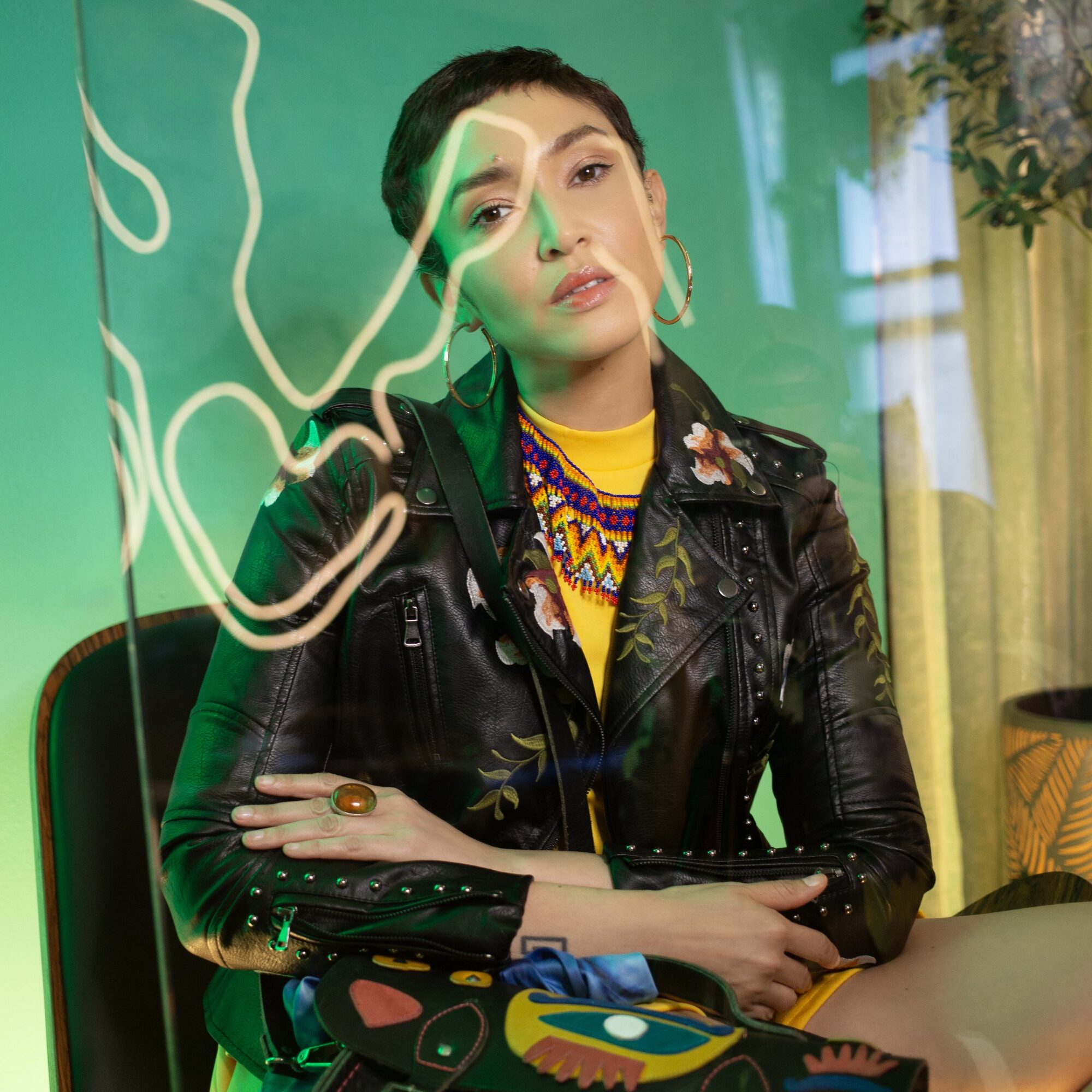 ANTM Cycle 4 Winner Naima Mora covers 360 MAGAZINE photographed Vaughn Lowery.