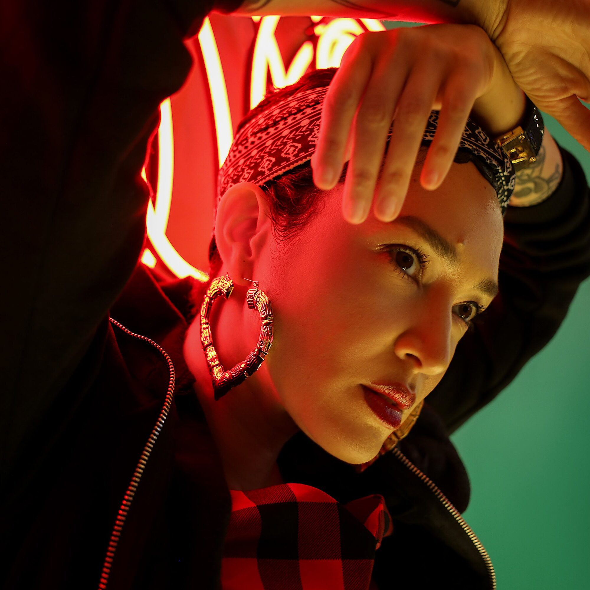 Tyra Banks ANTM Cycle 4 Winner Naima Mora via 360 MAGAZINE photographed by Vaughn Lowery.