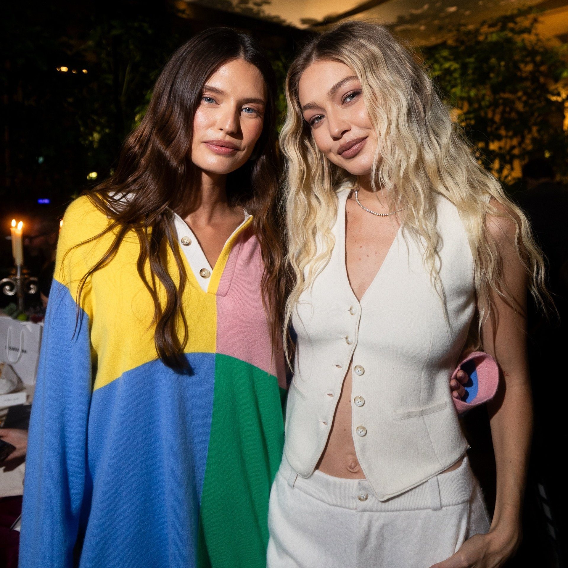 Gigi Hadid LuisaViaRoma Celebration Dinner in Milan via 360 MAGAZINE.