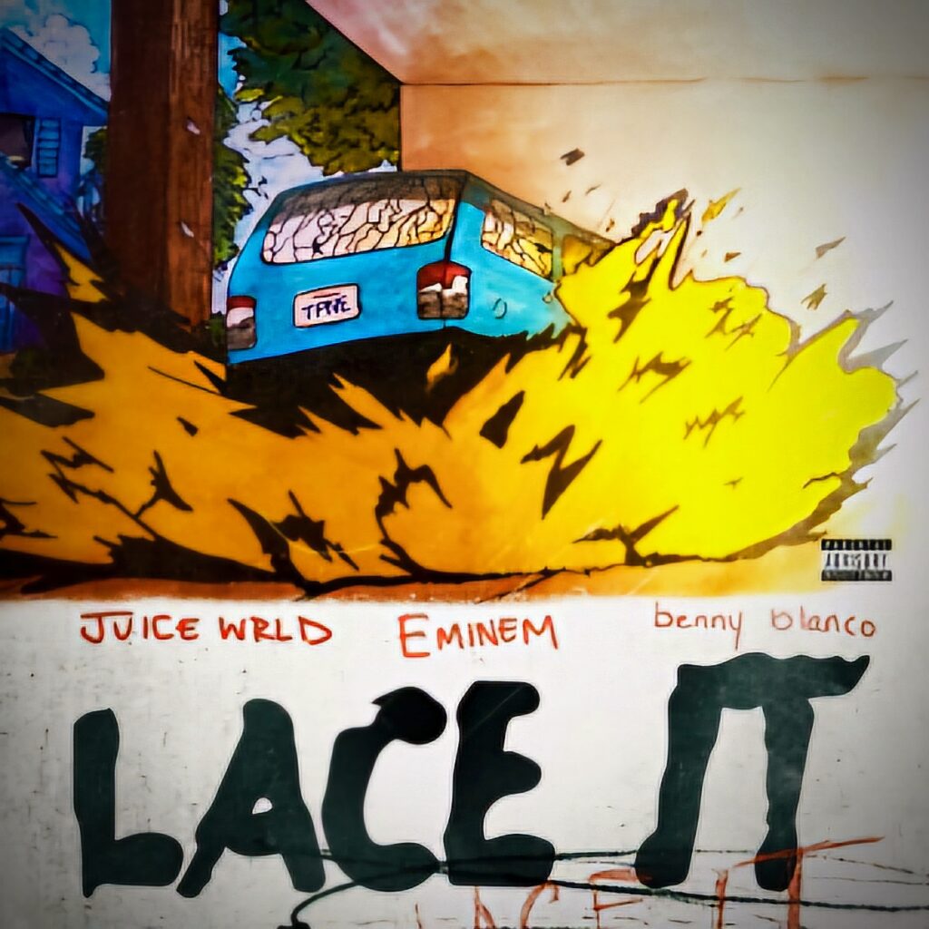 Juice wrld, EMINEM and benny blanco via 360 MAGAZINE.