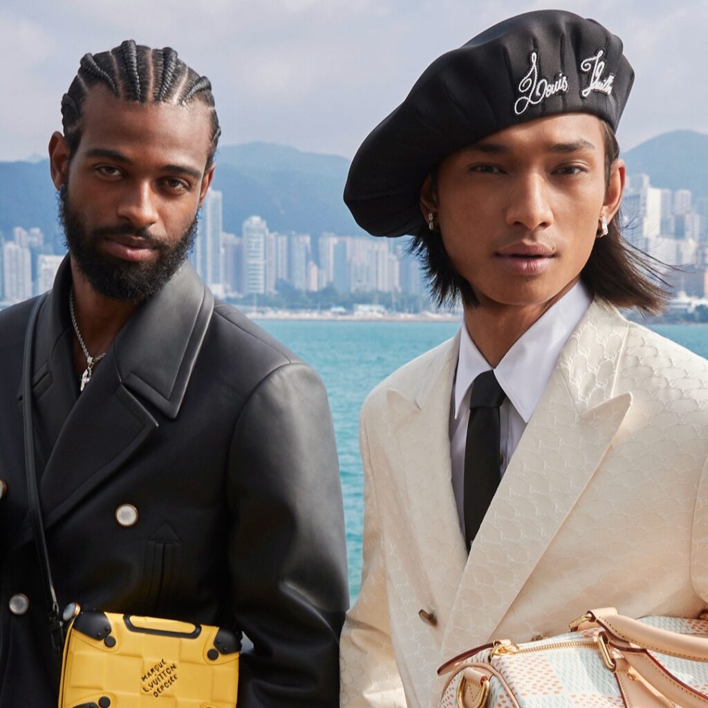 Pharrell + Louis Vuitton Pre-Fall 2024 show in Hong Kong via 360 MAGAZINE.