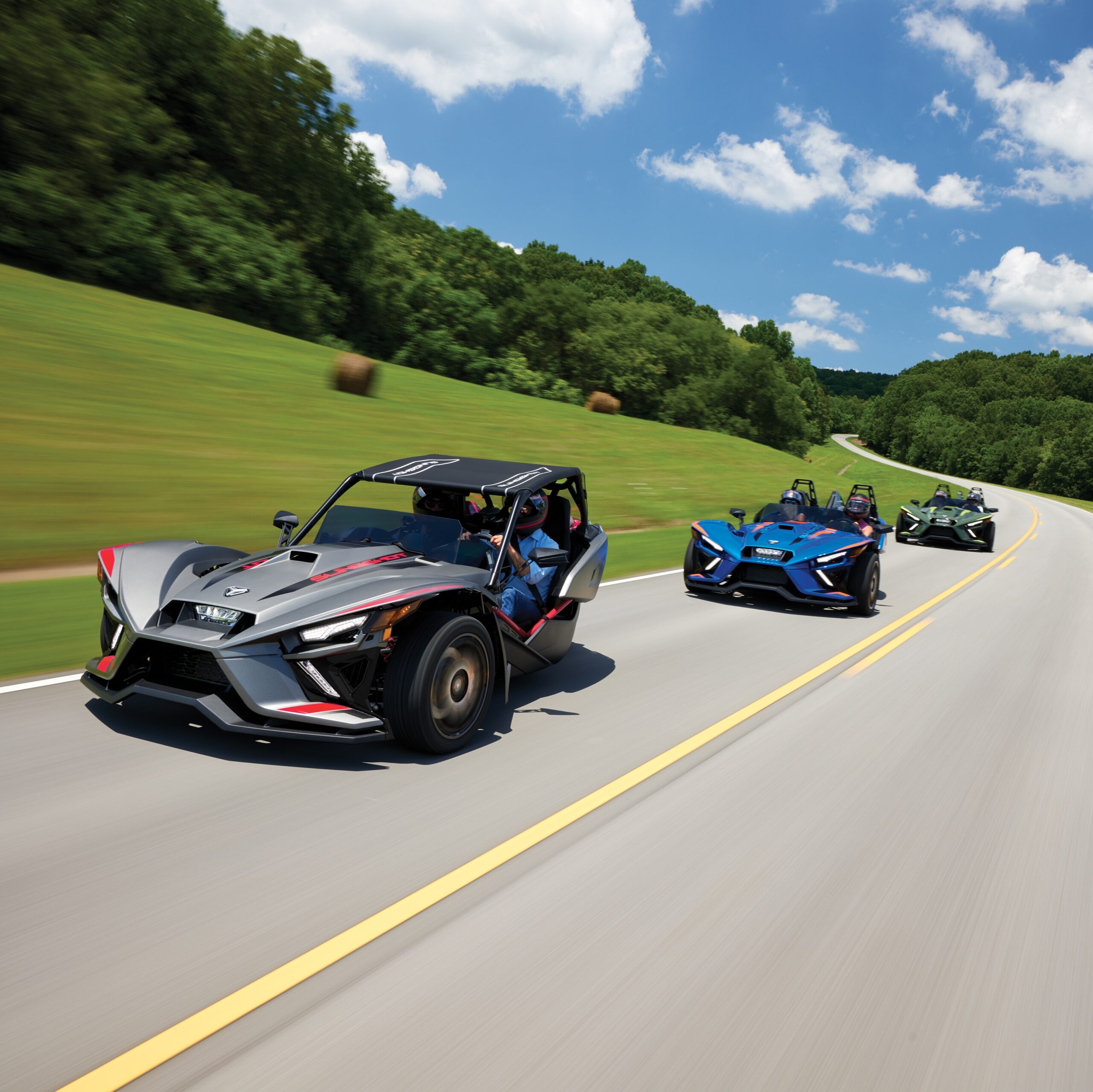 Polaris Slingshot 2024 lineup via 360 MAGAZINE.