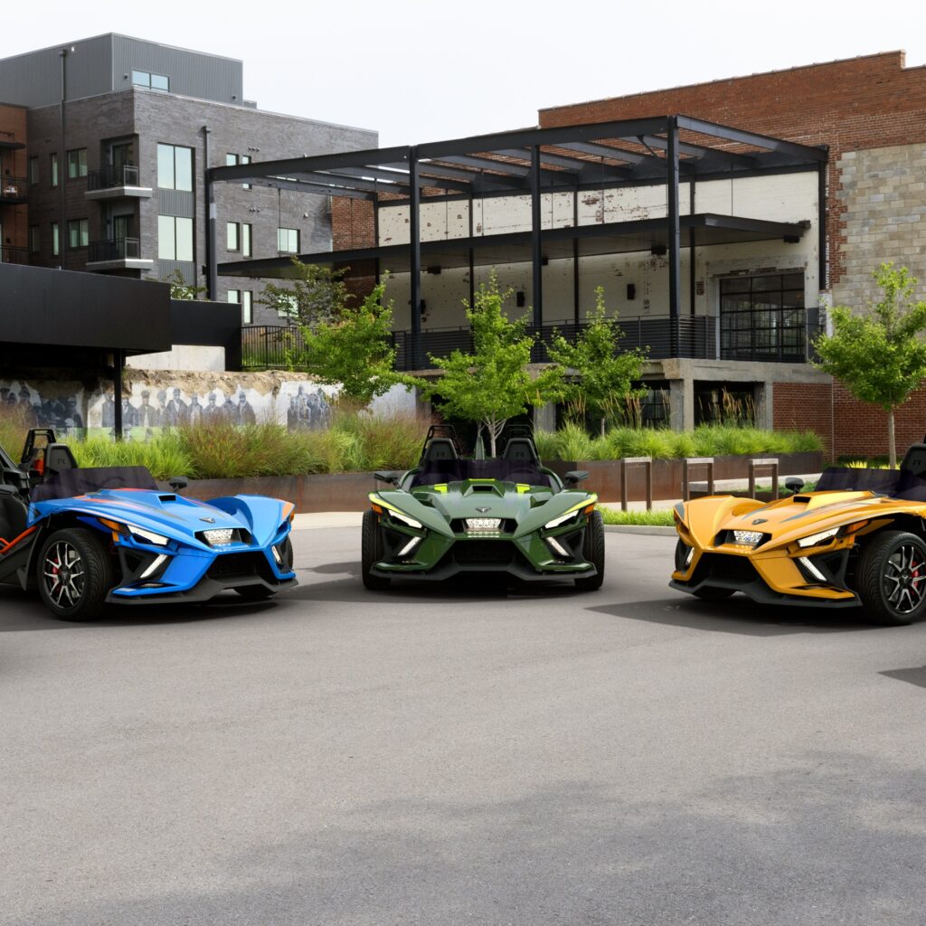 Polaris Slingshot 2024 lineup via 360 MAGAZINE.