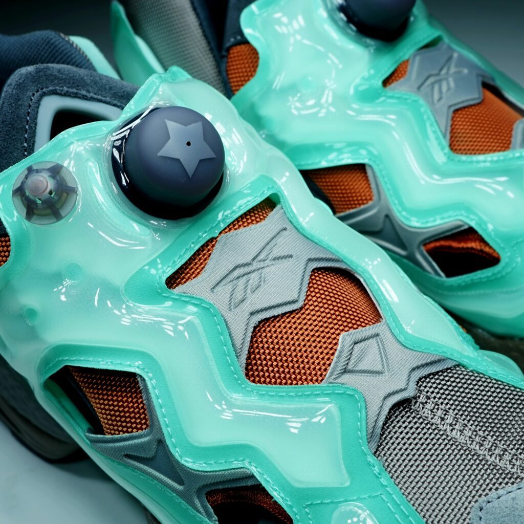 High top Reebok fashion sneakers for women via 360 MAGAZINE.