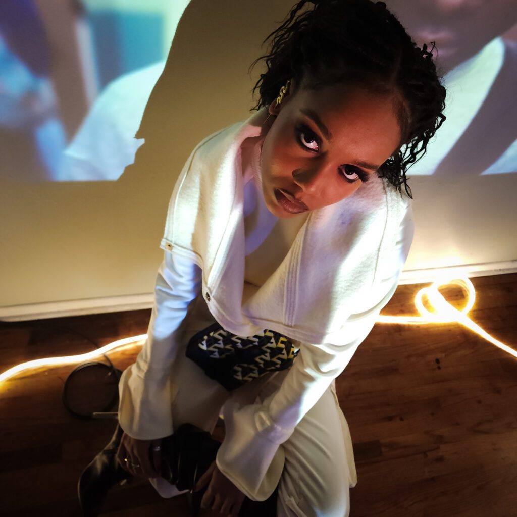 Kaden Olivier captured by Vaughn Lowery, mua by rania zhony, hair by Armon hayes for 360 MAGAZINE.