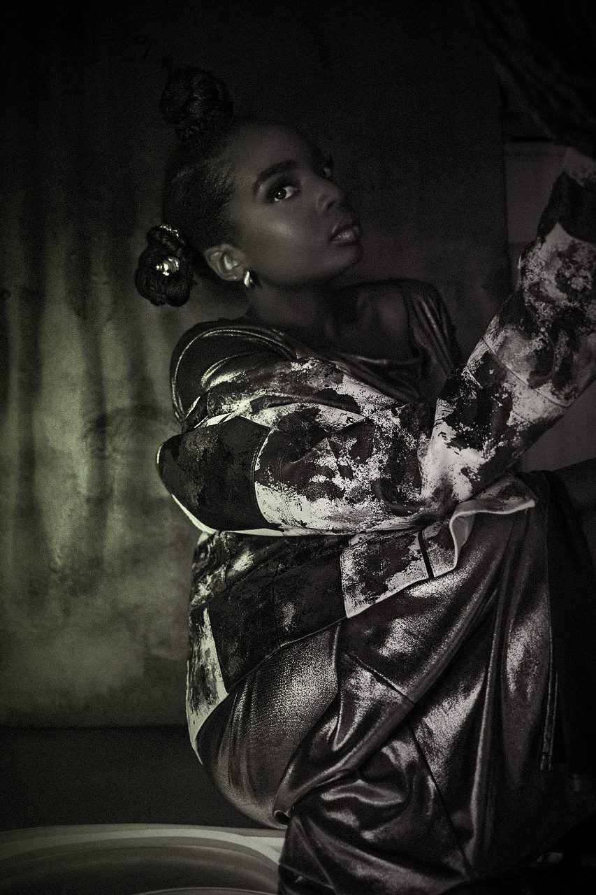 Singer LaJune Grant photographed by Vaughn Lowery for 360 MAGAZINE.