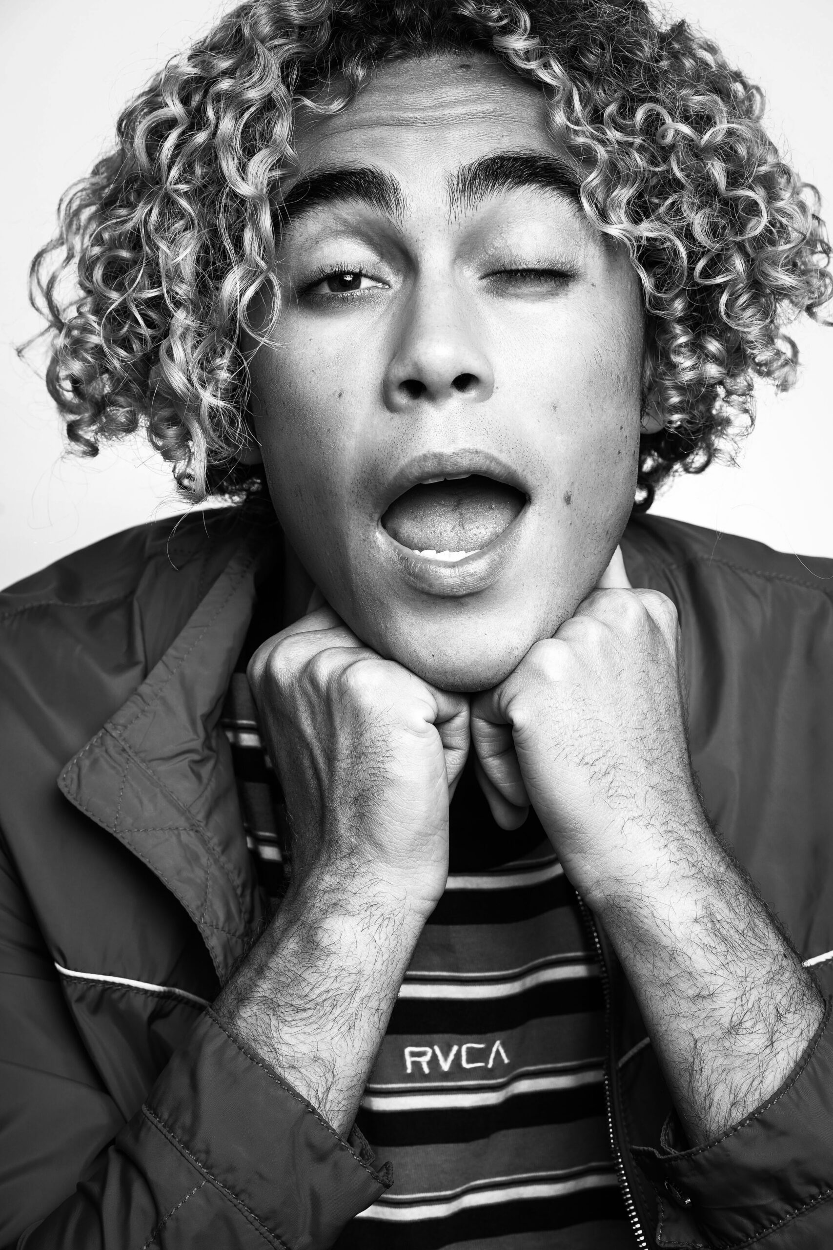 Storm Management model Ethan Solu via 360 MAGAZINE.