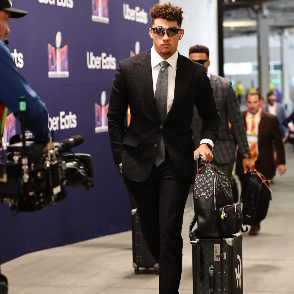 Super Bowl champ Patrick Mahomes for Oakley via 360 MAGAZINE.