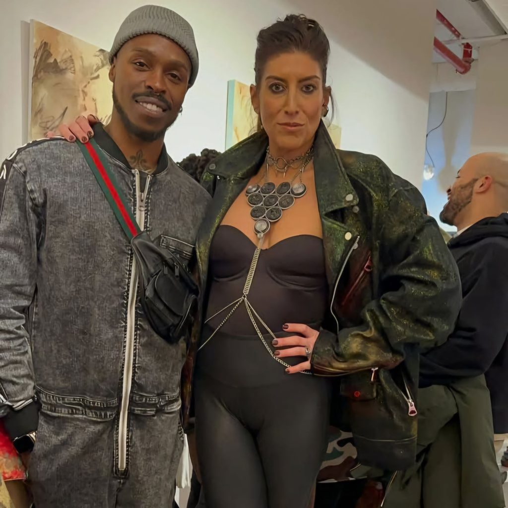 Wearable Art Exhibition (WAE) at Art Gotham Gallery in Soho during New York Fashion with Armon Hayes and Lea Szabo via Vaughn Lowery's 360 MAGAZINE.