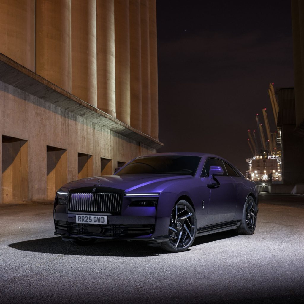 Rolls-Royce Black Badge Spectre via Vaughn Lowery's 360 Magazine.