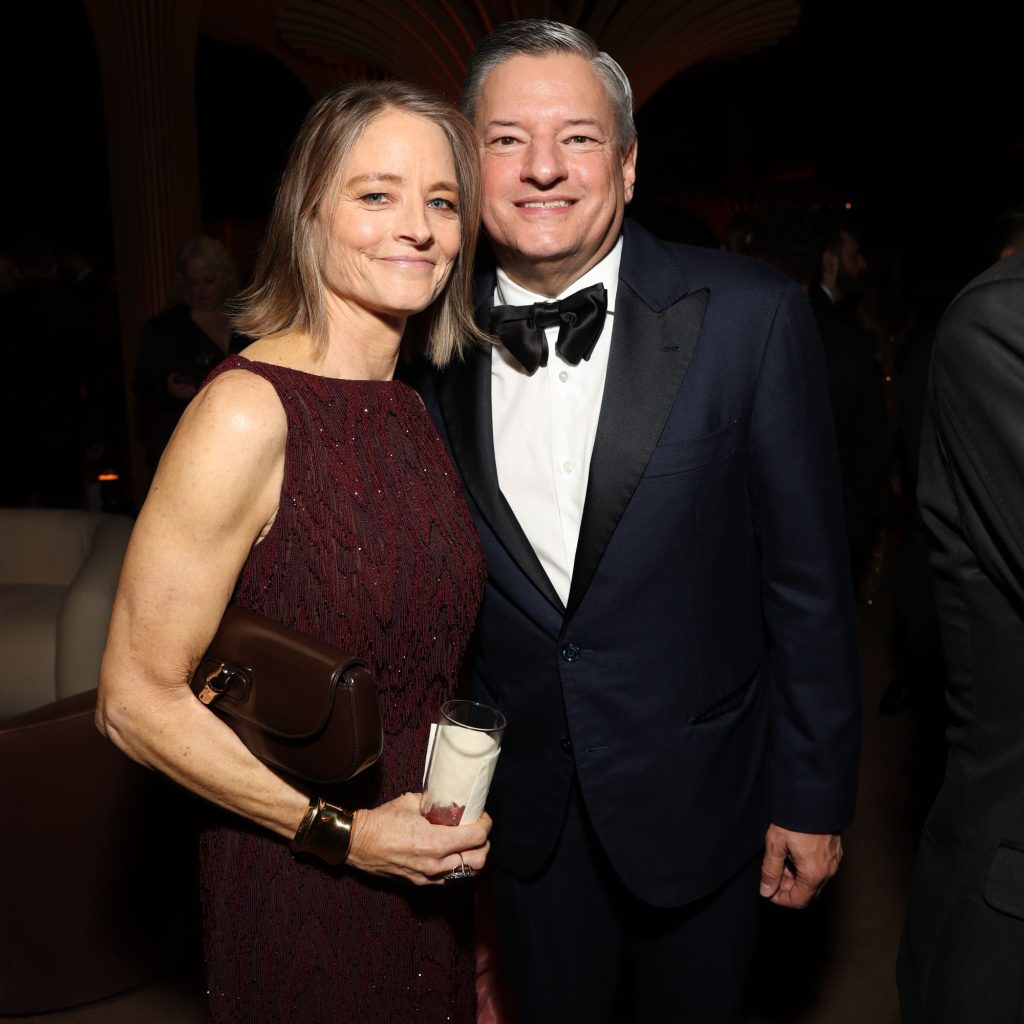 SAG AFTRA Awards party with Pernod Ricard USA + Jodie Foster via Vaughn Lowery's 360 MAGAZINE.