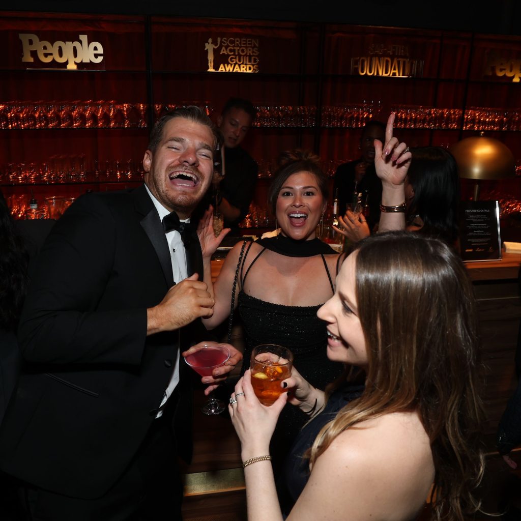 SAG AFTRA Awards party with Pernod Ricard USA via Vaughn Lowery's 360 MAGAZINE.