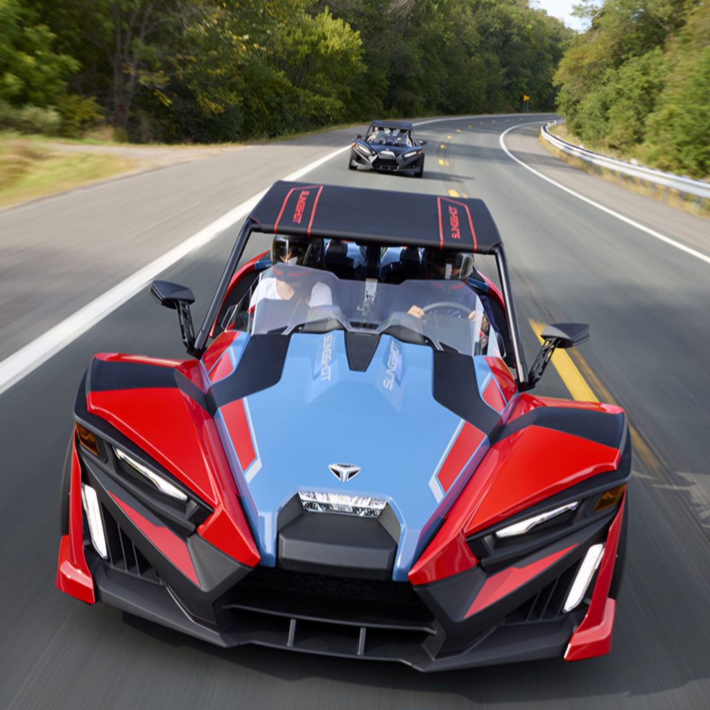 Polaris Slingshot limited edition via 360 MAGAZINE.
